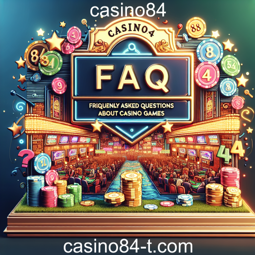 FAQ sobre Jogos de Cassino: Tire Suas Dúvidas no Casino84